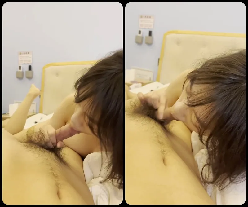 Tình nhân ngoan bú láp buồi bự của anh